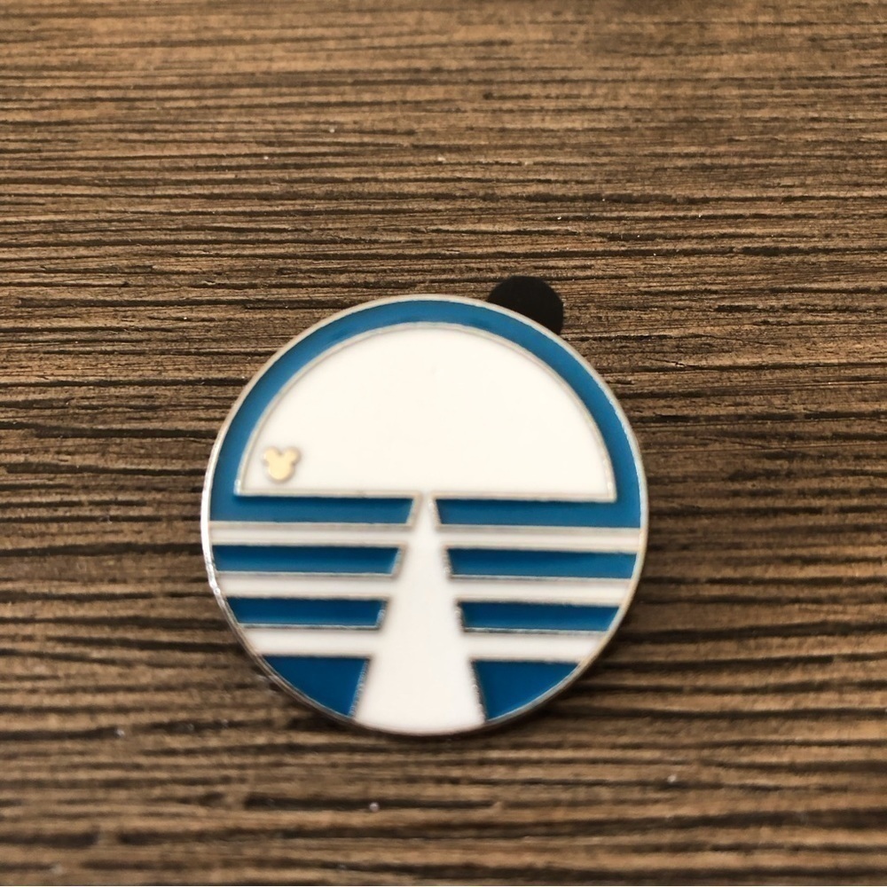 Disney Official Trading Pin: Hidden Mickey: Epcot Logo